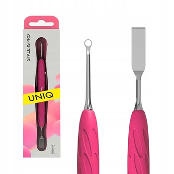 STALEKS Kopytko do manicure z silikonową rękojeścią UNIQ 11/1