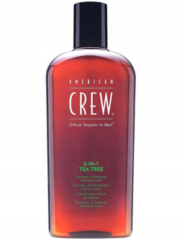 American Crew Tea Tree 3w1 szampon żel odżywka 1 L