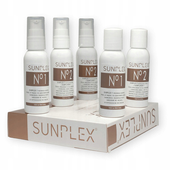 SUNPLEX ZABIEG I REGENERACJA WŁOSÓW PODCZAS FARBOWANIA ZESTAW 5X50 ML
