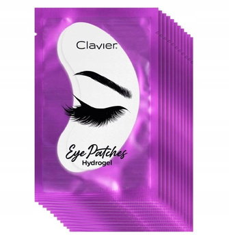 Clavier Płatki żelowe pod oczy do przedłużania rzęs 1szt.