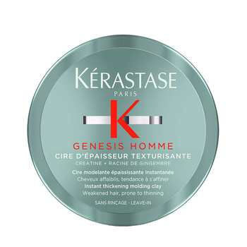 Kerastase Genesis Homme pogrubiający modelujący wosk do włosów 75ml