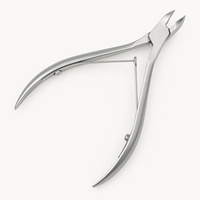 Profesjonalne cążki do skórek i paznokci ze stali nierdzewnej podwójna sprężyna 8mm model 005