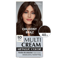MULTI CREAM COLOR metallic Farba  Chłodny brąz /40.5/