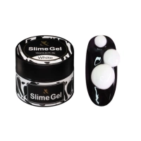 FOX Żel Do Zdobień 3D Slime Gel White 10ml