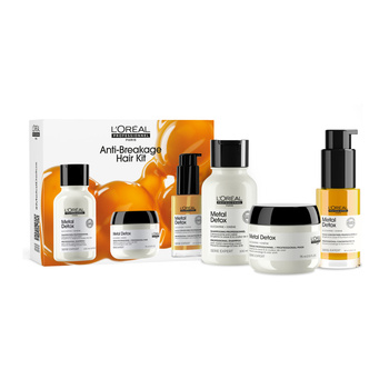 L’ORÉAL PROFESSIONNEL metal detox - zestaw prezentowy miniatur do włosów