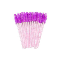 Clavier Szczoteczka Spiralka do Rzęs 50 szt. różowa