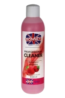 Ronney Cleaner Płyn do odtłuszczania paznokci - truskawka 1000ml