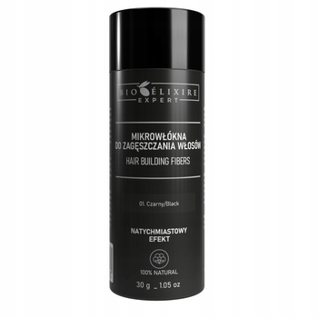 Bioelixire Expert Mikrowłókna do zagęszczania włosów 30g - Czarny / Black