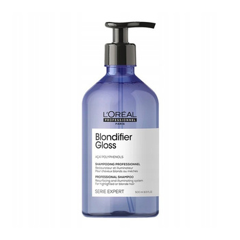 L'Oréal Blondifier Gloss szampon przywracający blask włosom rozjaśnianym 500ml