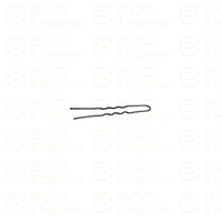 Kokówka karbowana 65 mm czarna – 20 szt.