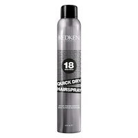 Redken 18 Quick Dry Bardzo silny lakier do włosów 400ml