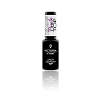 Victoria Vynn top hybrydowy Purple z drobinkami no wipe 8ml
