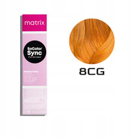 Matrix SoColor Sync Pre-Bonded 8CG Light Blonde Copper Gold 90ml