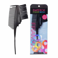 Pędzel do koloryzacji z grzebieniem Framar Emperor Color Brush Black