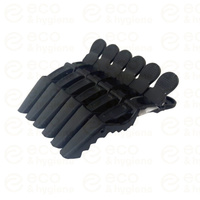 Klipsy fryzjerskie plastikowe – 6 szt.