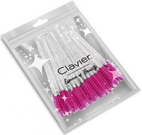 Clavier szczoteczka spiralka do rzęs i brwi 50szt.