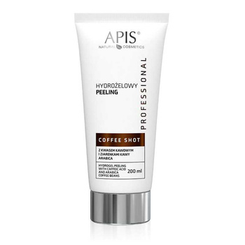 APIS Hydrożelowy peeling z kwasem kawowym i ziarenkami kawy Arabica 200ml