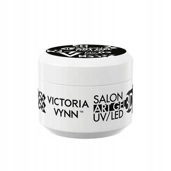 Victoria Vynn Żel do zdobień Art Gel 3D 02 Black No Wipe 5ml